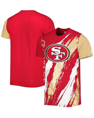 Starter San Francisco 49ers Extreme Defender T-shirt - Red