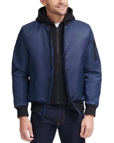 Guess Bomber Jacket - Blue