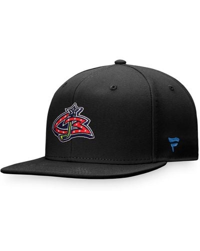 Fanatics Columbus Blue Jackets Special Edition Fitted Hat - Black
