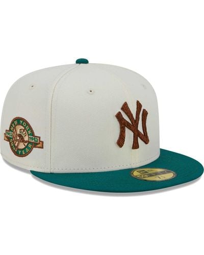 KTZ New York Yankees Cooperstown Collection Camp 59fifty Fitted Hat - Green