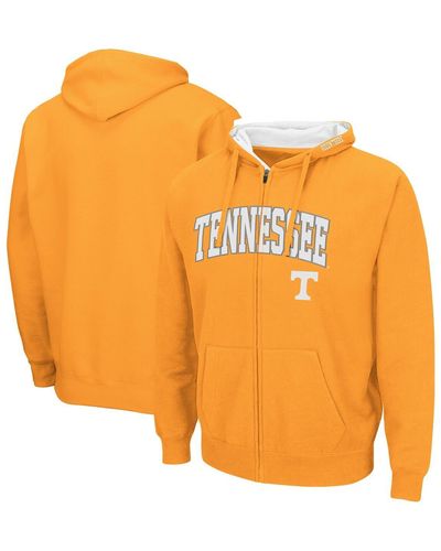Colosseum Athletics Tennessee Volunteers Arch Logo 3.0 Full-zip Hoodie - Orange