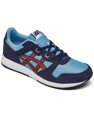 Asics Lyte Classic Retro Casual Sneakers From Finish Line - Blue