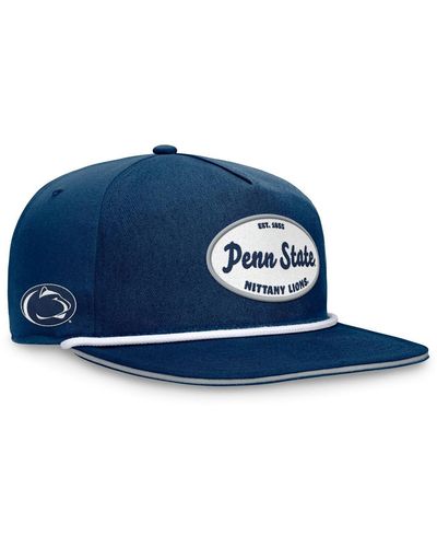 Top Of The World Navy Penn State Nittany Lions Iron Golfer Adjustable Hat - Blue