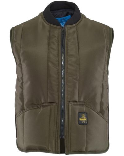 Refrigiwear Iron-tuff Water-resistant Insulated Vest -50f Cold Protection - Green