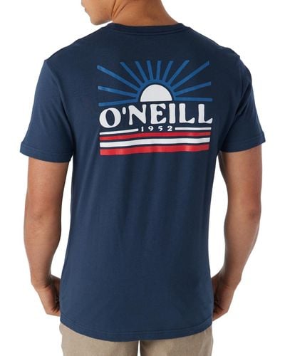 O'neill Sportswear Sun Supply Standard Fit T-shirt - Blue