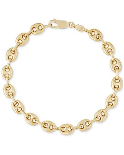 Macy's Polished Mariner Link Chain Bracelet - Metallic