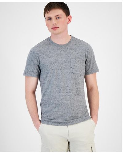 Sun & Stone Sun + Stone Regular-fit Jersey Slub T-shirt - Gray