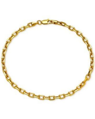 Macy's Paperclip Link Chain Bracelet - Metallic