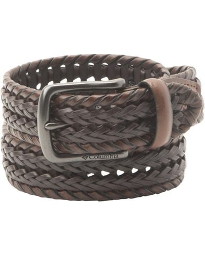 Columbia Two-tone Braided Belt - Multicolor