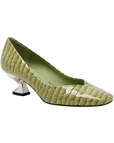 Katy Perry The Laterr Square-toe Pumps - Green