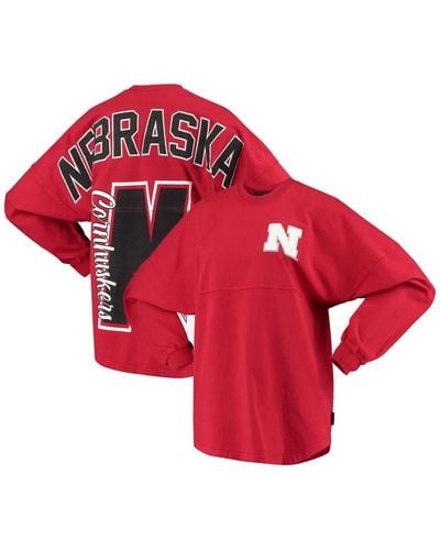 Spirit Jersey Nebraska Huskers Loud N Proud T-shirt - Red