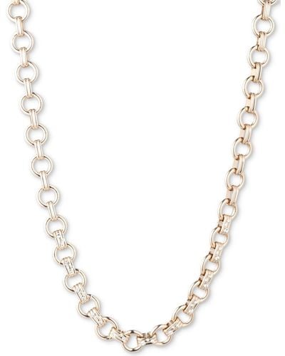 Givenchy Gold-tone Crystal Link Collar Necklace - Metallic