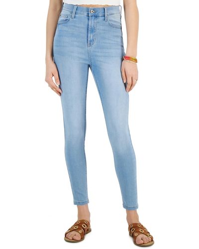 Celebrity Pink High Rise Skinny Ankle Jeans - Blue