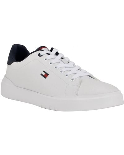 Tommy Hilfiger Narvyn Lace-up Low Top Sneakers - White