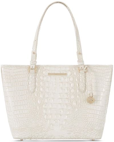 Brahmin Asher Leather Tote - Natural