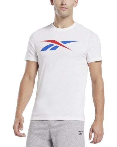 Reebok Vector Logo Graphic T-shirt - White