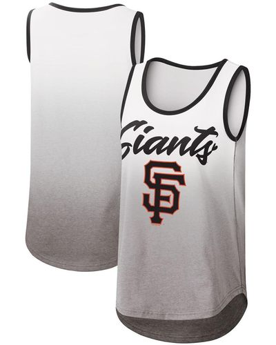 G-III 4Her by Carl Banks San Francisco Giants Logo Opening Day Tank Top - Gray