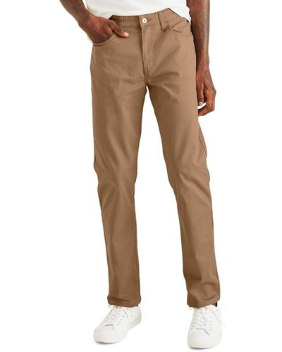 Dockers Jean Cut Straight-fit All Seasons Tech Khaki Pants - Natural