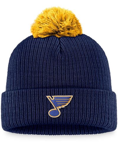 Fanatics St. Louis Blues Team Cuffed Knit Hat