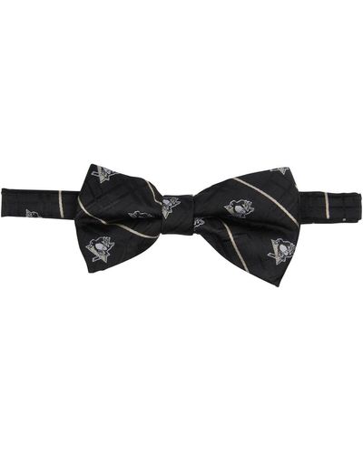 Eagles Wings Pittsburgh Penguins Oxford Bow Tie - Black