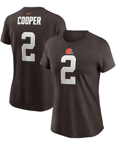 Nike Amari Cooper Cleveland S Player Name & Number T-shirt - Brown