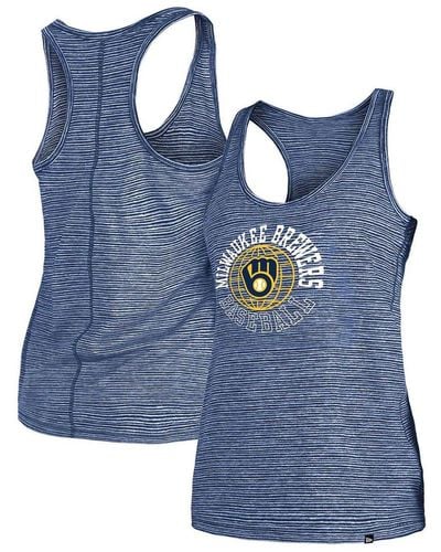 Women's New Era Navy Dallas Cowboys Plus Size Tank Top