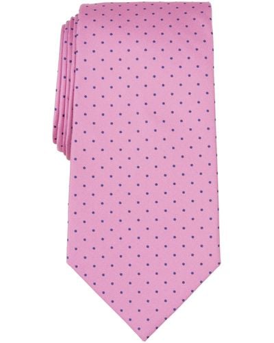 Brooks Brothers B By Dot Silk Tie - Pink