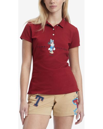 Tommy Hilfiger Th X Disney Minnie Mouse Polo - Red