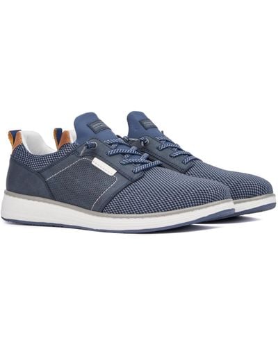 Reserved Footwear New York Maxon Low Top Sneakers - Blue