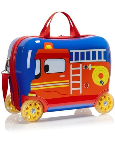 Heys Hey's Kids Ride-on luggage W/light-up Wheels - Blue