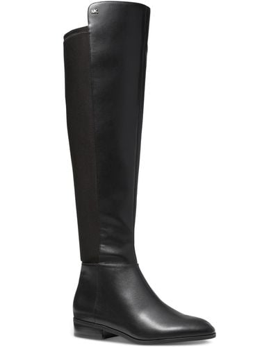 MICHAEL Michael Kors Bromley Tall Pull On Over-the-knee Boots - Black