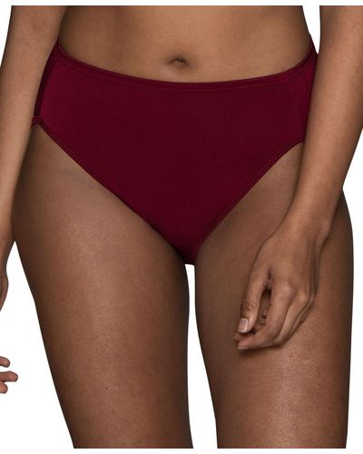 Vanity Fair Illumination Hi-cut Brief Underwear 13108 - Red