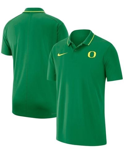Nike Oregon Ducks Coaches Performance Polo Shirt - Green