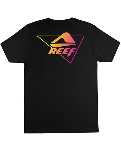 Reef Jojo Short Sleeve T-shirt - Black