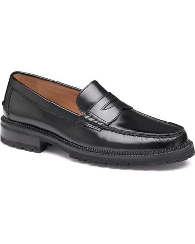 Johnston & Murphy Donnell Leather Penny Loafers - Multicolor