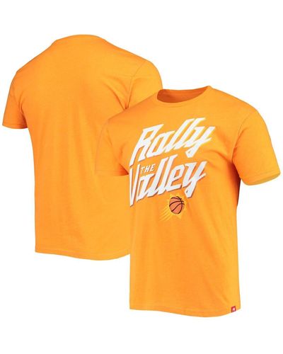 Sportiqe Phoenix Suns Rally The Valley Davis T-shirt - Orange