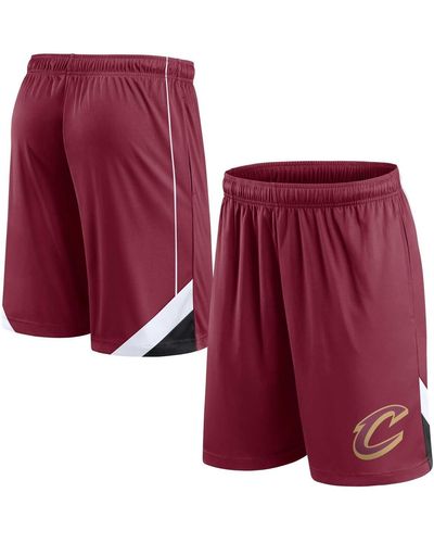 Fanatics Cleveland Cavaliers Slice Shorts - Red