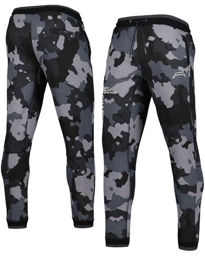 The Wild Collective And Los Angeles Chargers Camo jogger Pants - Black