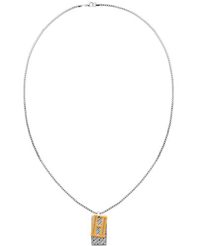 Tommy Hilfiger X Anthony Ramos Stainless Steel Necklace - Metallic