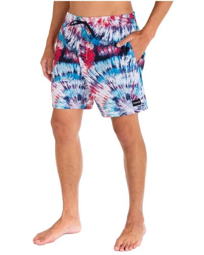 Hurley Cannonball Volley Active 17" Boardshorts - Blue
