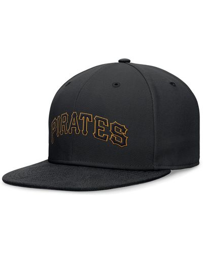Nike Black Pittsburgh Pirates Evergreen Performance Fitted Hat