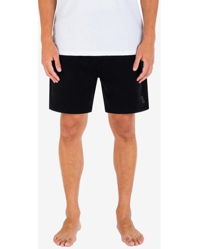 Hurley Icon Boxed Sweat Shorts - Black