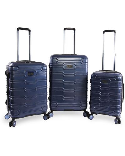 Original Penguin Collins Spinner luggage Set - Blue
