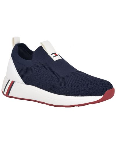 Tommy Hilfiger Aminaz Casual Slip-on Sneakers - Blue
