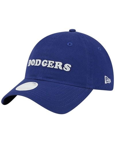KTZ Los Angeles Dodgers Shoutout 9twenty Adjustable Hat - Blue