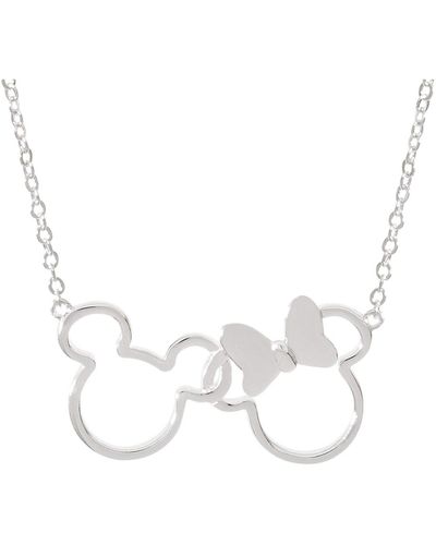 Disney Mickey And Minnie Mouse Jewelry - White