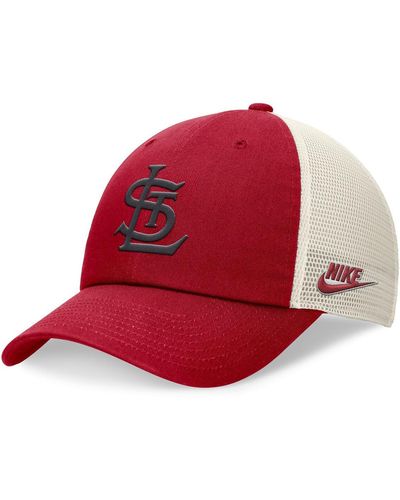 Nike Red St. Louis Cardinals Cooperstown Collection Rewind Club Trucker Adjustable Hat