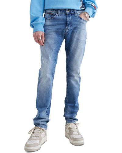 Tommy Hilfiger Scanton Slim-fit Stretch Denim Jeans - Blue