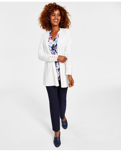 Macys clearance white cardigan