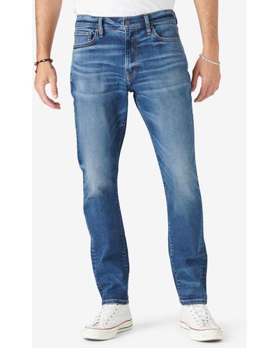 Lucky Brand 411 Athletic Taper Stretch Jeans - Blue